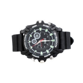 HD IR Night Vision Wristwatch Camera With 16GB Memory Spy Watch Camera DVR